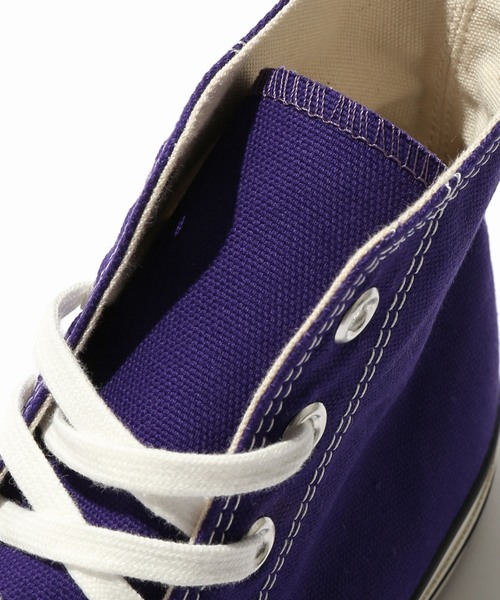 CONVERSE（コンバース）の「CONVERS CANVAS ALL STAR J HI（スニーカー・メンズ・ブラック/パープル/アイボリー・26cm/26.5cm/27cm/27.5cm/28cm）」の9枚目の写真
