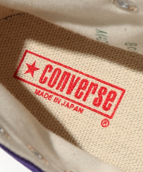 CONVERSE（コンバース）の「CONVERS CANVAS ALL STAR J HI（スニーカー・メンズ・ブラック/パープル/アイボリー・26cm/26.5cm/27cm/27.5cm/28cm）」の12枚目の写真