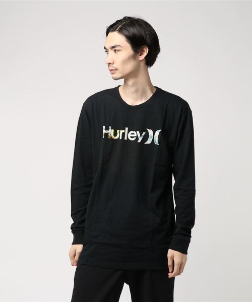 Hurley (ハーレー)の「OAO TROPIC LONG SLEEVE TEE/ハーレー 長袖 ロゴ ロンT(Tシャツ/カットソー・メンズ・ホワイト/ブラック/グレー・SMALL/MEDIUM/LARGE/X-LARGE)」の3枚目の写真