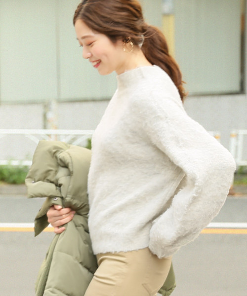 LOWRYS FARM（ローリーズファーム）の「ブラッシュハイネック 809539