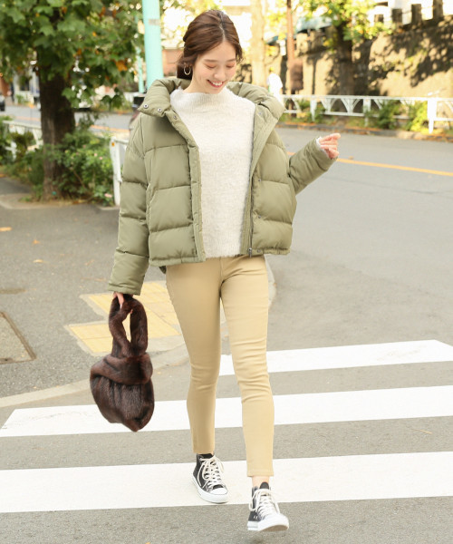 RMK様へ⭐️一回試着短時間⭐️アルページュストーリー　ファー付きニット　サンプル品 ⭐️一回試着短時間⭐️アルページュストーリー ファー付きニット