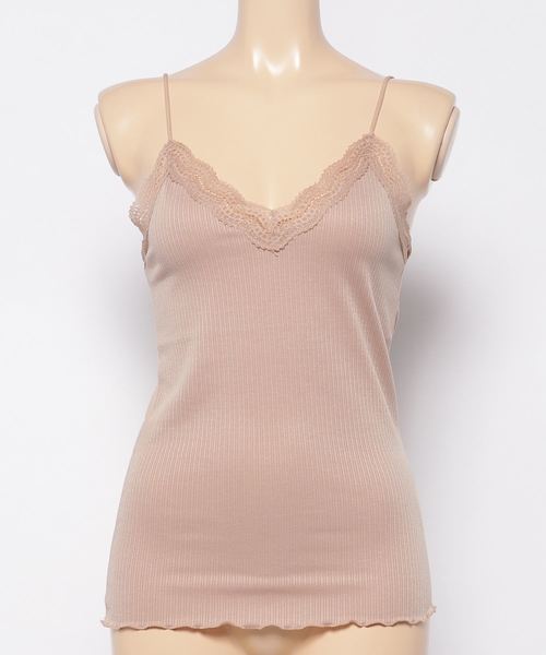 flower（フラワー）の「レディムードキャミ（キャミソール・レディース・ブラック/ピンク/ブルー・FREE）」の3枚目の写真