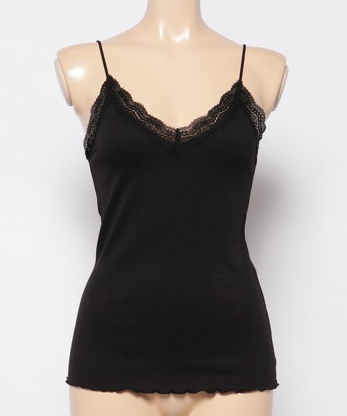 flower（フラワー）の「レディムードキャミ（キャミソール・レディース・ブラック/ピンク/ブルー・FREE）」の2枚目の写真