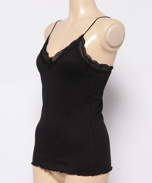 flower（フラワー）の「レディムードキャミ（キャミソール・レディース・ブラック/ピンク/ブルー・FREE）」の5枚目の写真