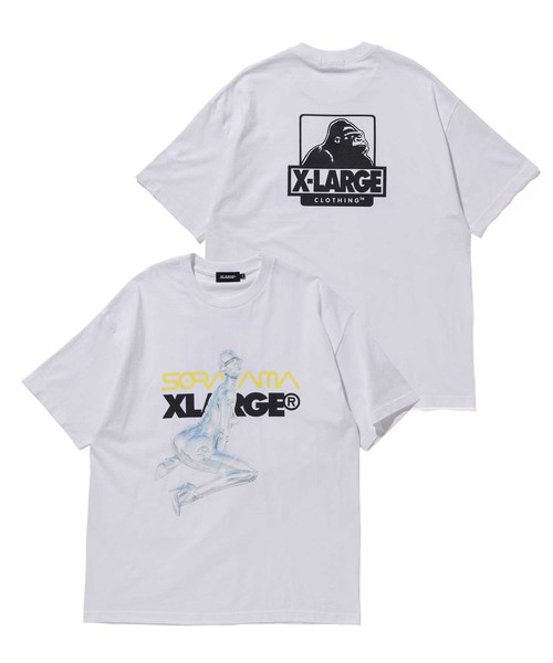 XLARGE（エクストララージ）の「【XLARGE×SORAYAMA】S/S TEE SEXY ROBOT（Tシャツ/カットソー・メンズ・ホワイト/ブラック・SMALL/MEDIUM/LARGE/X-LARGE）」の11枚目の写真