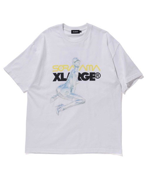 XLARGE（エクストララージ）の「【XLARGE×SORAYAMA】S/S TEE SEXY ROBOT（Tシャツ/カットソー・メンズ・ホワイト/ブラック・SMALL/MEDIUM/LARGE/X-LARGE）」の6枚目の写真