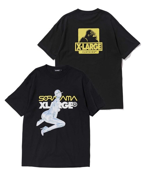 XLARGE（エクストララージ）の「【XLARGE×SORAYAMA】S/S TEE SEXY ROBOT（Tシャツ/カットソー・メンズ・ホワイト/ブラック・SMALL/MEDIUM/LARGE/X-LARGE）」の4枚目の写真