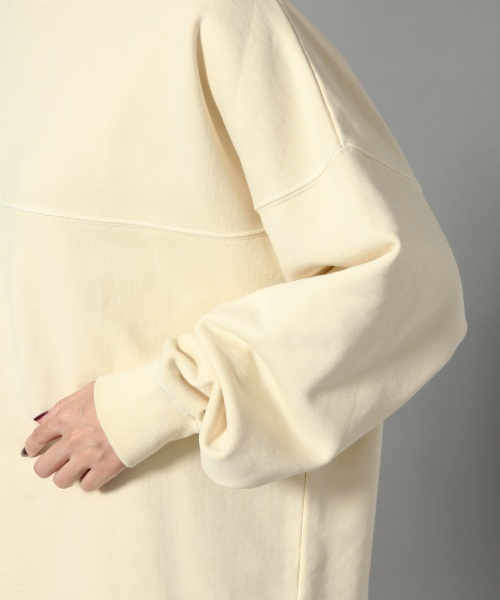 LOWRYS FARM（ローリーズファーム）の「ピグメントキリカエＢＩＧ　826041（スウェット・レディース・グレー/イエロー/アイボリー/ミント/グリーン・FREE）」の12枚目の写真