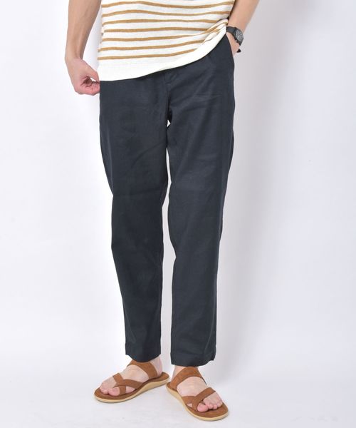 SHIPS（シップス）の「SC: SOLOTEX(R) サフィラン リネン ハイブリッド イージー パンツ（その他パンツ・メンズ・ホワイト/ネイビー/インディゴブルー/ベージュ/オリーブ/ブルー/ナチュラル/ストーン/コバルトブルー/ダークネイビー・SMALL/MEDIUM/X-LARGE/LARGE）」の17枚目の写真
