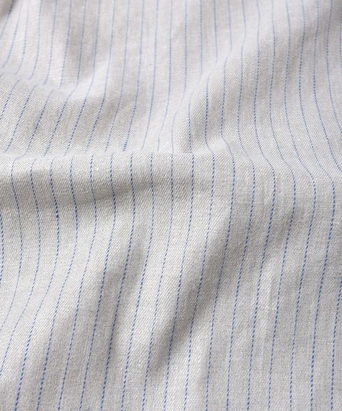 SHIPS（シップス）の「SC: SOLOTEX(R) サフィラン リネン ハイブリッド イージー パンツ（その他パンツ・メンズ・ホワイト/ネイビー/インディゴブルー/ベージュ/オリーブ/ブルー/ナチュラル/ストーン/コバルトブルー/ダークネイビー・SMALL/MEDIUM/X-LARGE/LARGE）」の13枚目の写真