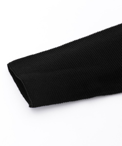 Chaco closet（チャコ クローゼット）の「Vネックニットロングワンピース（ワンピース・レディース・ブラック/ベージュ/グレー・FREE）」の7枚目の写真