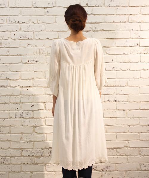 mystic（ミスティック）の「刺繍ロングカーディガン（カーディガン/ボレロ・レディース・ホワイト/グリーン/イエロー・ﾌﾘ-）」の5枚目の写真