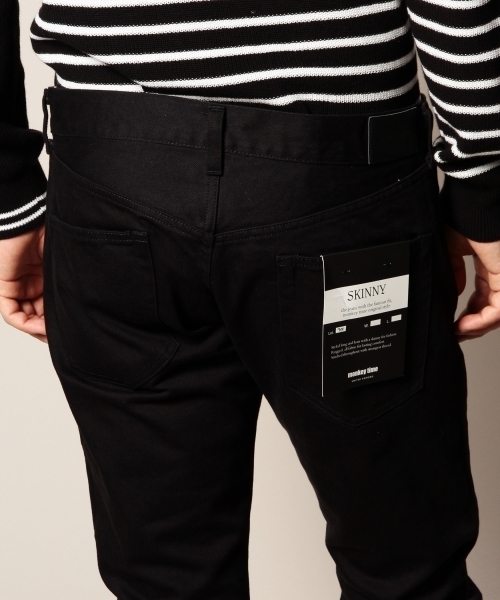 MONKEY TIME（モンキータイム）の「MT ストレッチ カツラギ スキニーパンツ ◆（その他パンツ・メンズ・ブラック/ライトグレー・SMALL/MEDIUM/LARGE/X-LARGE）」の6枚目の写真