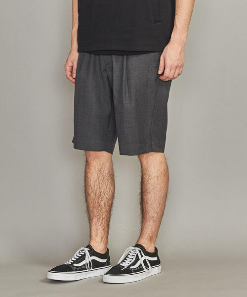 BEAUTY&YOUTH UNITED ARROWS（ビューティーアンドユースユナイテッドアローズ）の「BY TW 1P イージー ショートパンツ（その他パンツ・メンズ・ブラック/ダークグレー・M/L/XL/S）」の6枚目の写真