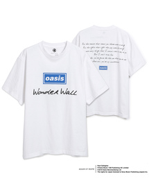 【OASIS×ADAM ET ROPE'】SONG LYRICS T-shirt/UNISEX