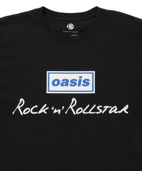 OASIS×ADAM ET ROPE'】SONG LYRICS T-shirt/UNISEX（Tシャツ