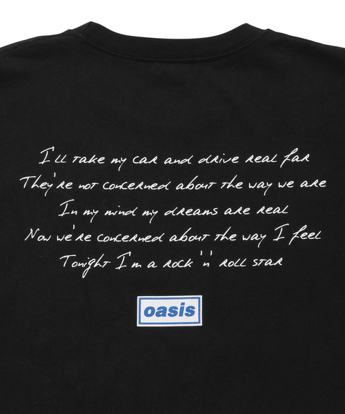 ADAM ET ROPE'（アダムエロペ）の「【OASIS×ADAM ET ROPE'】SONG LYRICS T-shirt/UNISEX（Tシャツ/カットソー・メンズ・ブラック/ブラック系その他/ホワイト系その他3/ホワイト系その他2/ホワイト系その他/ブラック系その他3/ブルー系その他3/ブラック系その他2/ブルー系その他/ブルー系その他2/ホワイト系その他4/ブルー系その他4・LL/L/M）」の22枚目の写真
