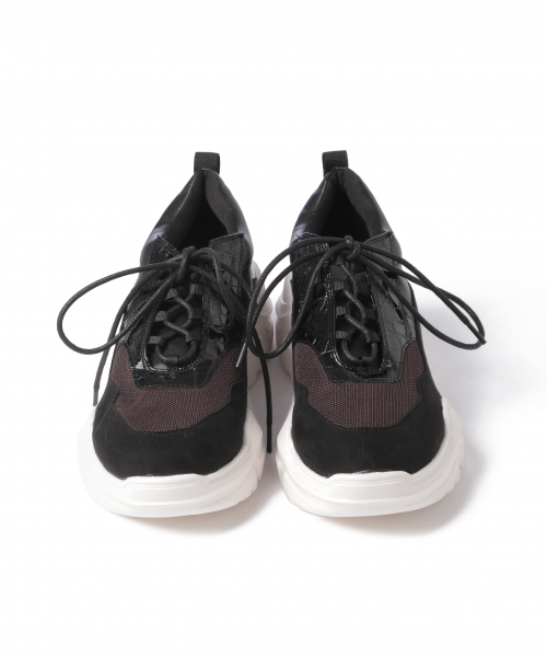 PAGEBOY(ページボーイ)の「モノトーンダッドスニーカー(スニーカー・レディース・ブラック/オフホワイト・MEDIUM/LARGE)」の10枚目の写真