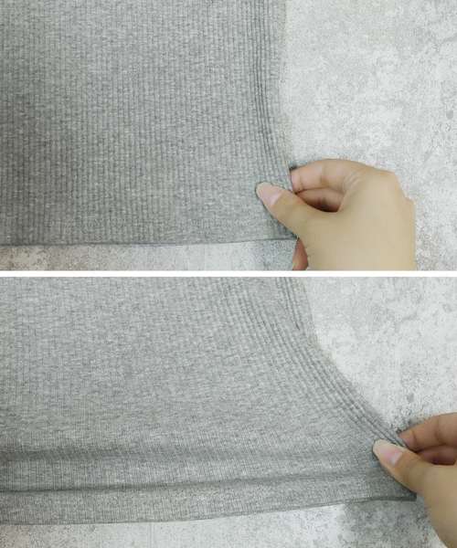 reca（レカ）の「【zozo限定】レギンスセット スリット入りタイトスカート（スカート・レディース・ブラック/杢グレー/ダークグレー・M）」の15枚目の写真