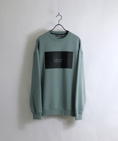 Kappa（カッパ）の「Kappa / カッパ 別注ビッグシルエットスウェット（スウェット・メンズ・ホワイト/ブラック/ベージュ/グリーン/ベージュ系その他/ブルー系その他/ミント/ラベンダー/ブルー/ブラック系その他3/ベージュ系その他3/ベージュ系その他2/ブラック系その他2/グリーン系その他/ホワイト系その他/ブラック系その他/チャコールグレー/ホワイト系その他3/ホワイト系その他2/ブラウン/サックスブルー/パープル/ブルー系その他2/ブルー系その他3/グリーン系その他2/ブラウン系その他2/パープル系その他/ホワイト系その他4/ブラウン系その他・M/L）」の20枚目の写真
