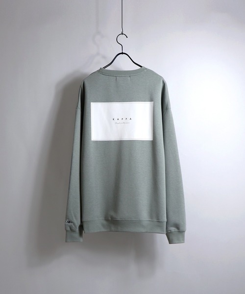 Kappa（カッパ）の「Kappa / カッパ 別注ビッグシルエットスウェット（スウェット・メンズ・ホワイト/ブラック/ベージュ/グリーン/ベージュ系その他/ブルー系その他/ミント/ラベンダー/ブルー/ブラック系その他3/ベージュ系その他3/ベージュ系その他2/ブラック系その他2/グリーン系その他/ホワイト系その他/ブラック系その他/チャコールグレー/ホワイト系その他3/ホワイト系その他2/ブラウン/サックスブルー/パープル/ブルー系その他2/ブルー系その他3/グリーン系その他2/ブラウン系その他2/パープル系その他/ホワイト系その他4/ブラウン系その他・M/L）」の21枚目の写真