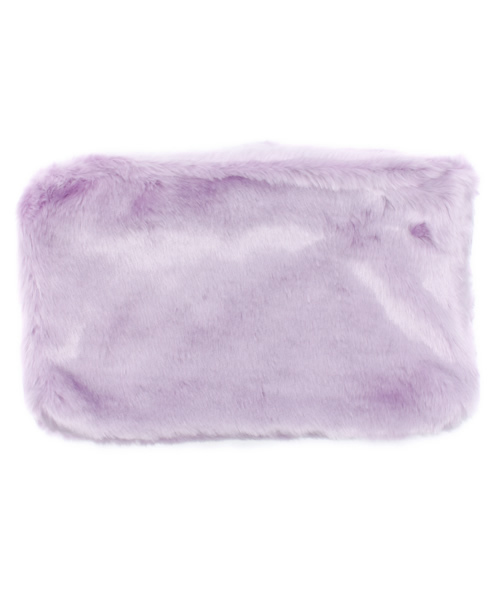 WEGO（ウィゴー）の「WEGO/ファークラッチバッグ（クラッチバッグ・レディース・ホワイト/ブラック/サックスブルー/パープル/ピンク/キャメル・FREE）」の18枚目の写真