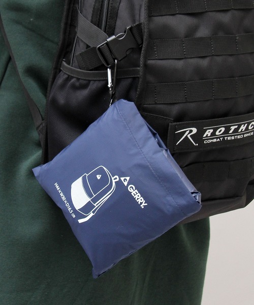 GERRY（ジェリー）の「【 GERRY / ジェリー 】 ポケッタブル バックパック / エコバッグ（エコバッグ/サブバッグ・メンズ・ブラック/ネイビー/グレー・FREE）」の16枚目の写真