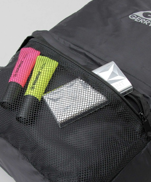 GERRY（ジェリー）の「【 GERRY / ジェリー 】 ポケッタブル バックパック / エコバッグ（エコバッグ/サブバッグ・メンズ・ブラック/ネイビー/グレー・FREE）」の13枚目の写真