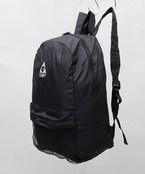 GERRY（ジェリー）の「【 GERRY / ジェリー 】 ポケッタブル バックパック / エコバッグ（エコバッグ/サブバッグ・メンズ・ブラック/ネイビー/グレー・FREE）」の15枚目の写真