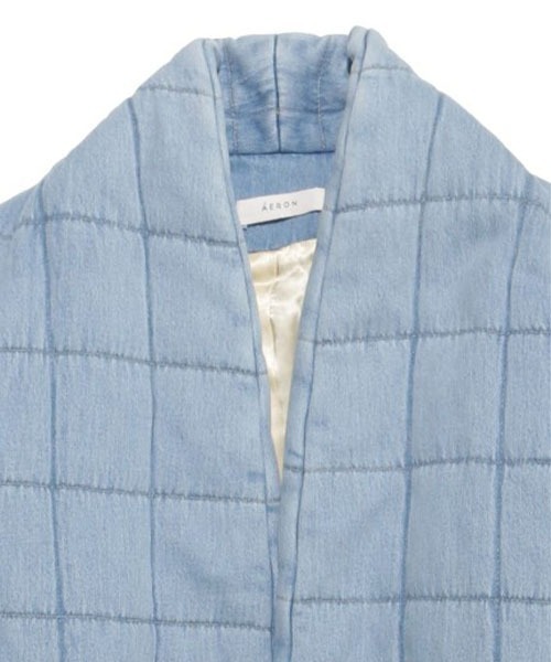 AERON(アーロン)の「AERON 777-81106 COAT(その他アウター・レディース・ブルー・36inch/34inch)」の4枚目の写真