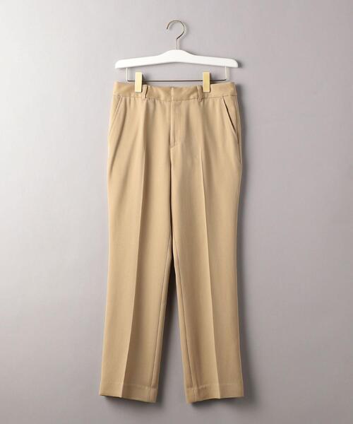 BEAUTY&YOUTH UNITED ARROWS（ビューティーアンドユースユナイテッドアローズ）の「BY ツイルセミフレアパンツо（その他パンツ・レディース・レッド/ベージュ/ネイビー・LARGE/MEDIUM/SMALL）」の10枚目の写真