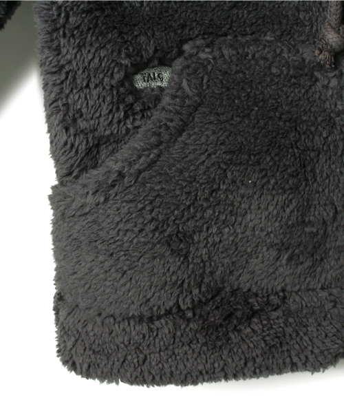 こども ビームス(コドモビームス)の「□TALC / mimi ボア フード ジャケット (2~8y)(ブルゾン・キッズ・グレー/ベージュ・8Y/2Y/6Y/4Y)」の6枚目の写真