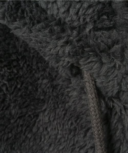 こども ビームス(コドモビームス)の「□TALC / mimi ボア フード ジャケット (2~8y)(ブルゾン・キッズ・グレー/ベージュ・8Y/2Y/6Y/4Y)」の7枚目の写真