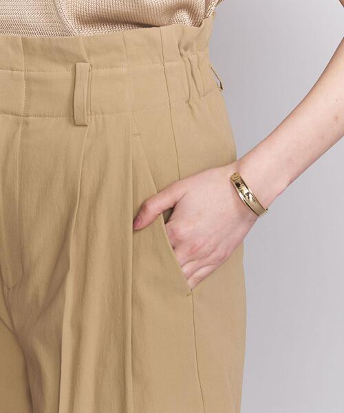 BEAUTY&YOUTH UNITED ARROWS（ビューティーアンドユースユナイテッドアローズ）の「BY コットン2タックハイウエストショートパンツ（その他パンツ・レディース・ブラック/ベージュ・MEDIUM/SMALL）」の16枚目の写真