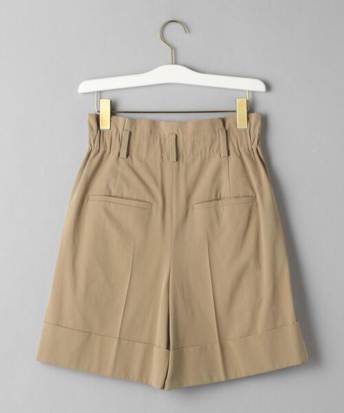BEAUTY&YOUTH UNITED ARROWS（ビューティーアンドユースユナイテッドアローズ）の「BY コットン2タックハイウエストショートパンツ（その他パンツ・レディース・ブラック/ベージュ・MEDIUM/SMALL）」の6枚目の写真