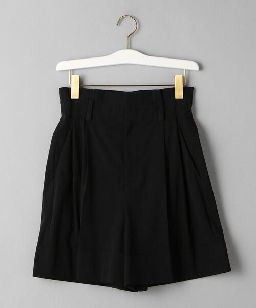 BEAUTY&YOUTH UNITED ARROWS（ビューティーアンドユースユナイテッドアローズ）の「BY コットン2タックハイウエストショートパンツ（その他パンツ・レディース・ブラック/ベージュ・MEDIUM/SMALL）」の20枚目の写真
