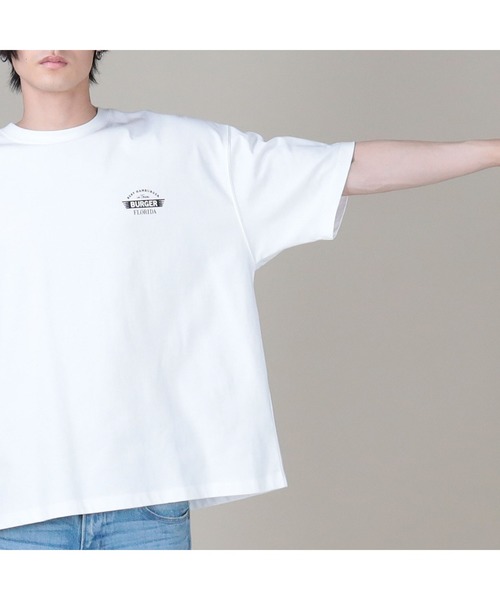 RAG MACHINE（ラグマシーン）の「【RAG MACHINE】ＵＳＡグラフィックＴシャツ（Tシャツ/カットソー・メンズ・ホワイト/ベージュ/ブラック・M/XL/L）」の20枚目の写真