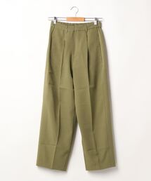 タッサーソフトコクーンセンタープレスワイドパンツ