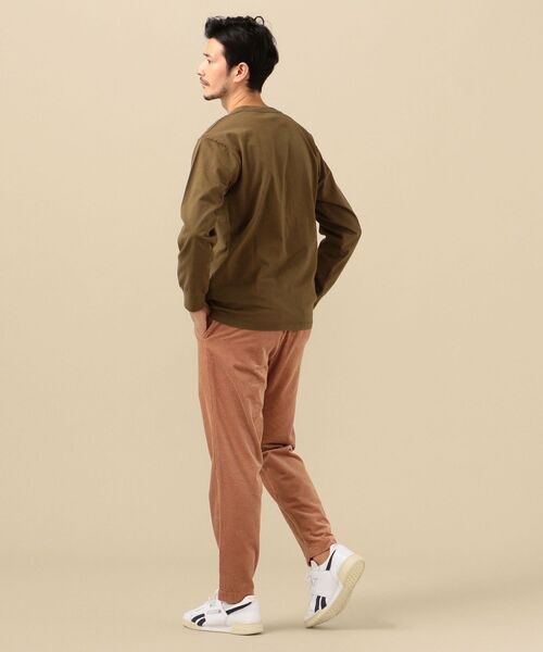 Russell Athletic（ラッセルアスレティック）の「【SHIPS別注】RUSSELL ATHLETIC: ユーズド加工 プリント ロンT（Tシャツ/カットソー・メンズ・ホワイト/ライトホワイト/ネイビー/グリーン・SMALL/MEDIUM/LARGE/X-LARGE）」の15枚目の写真