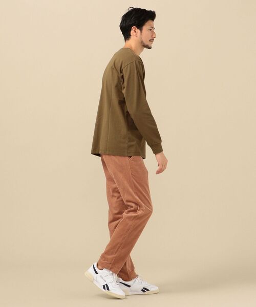 Russell Athletic（ラッセルアスレティック）の「【SHIPS別注】RUSSELL ATHLETIC: ユーズド加工 プリント ロンT（Tシャツ/カットソー・メンズ・ホワイト/ライトホワイト/ネイビー/グリーン・SMALL/MEDIUM/LARGE/X-LARGE）」の7枚目の写真