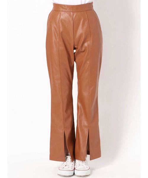 jouetie（ジュエティ）の「フロントスリットパンツ（その他パンツ・レディース・ブラウン/パープル/ブラック/アイボリー・MEDIUM）」の11枚目の写真