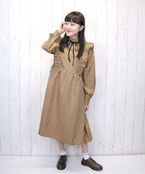 セール 肩フリルワンピース ワンピース Paravion Petit Standard パラビオンスタンダードプチ のファッション通販 Zozotown