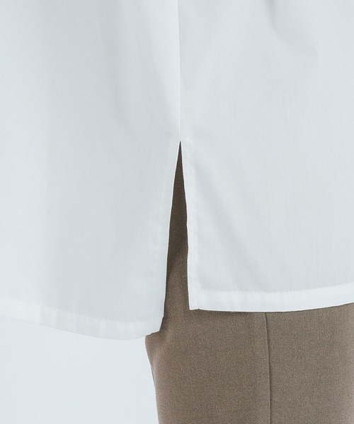 epnok（エプノック）の「サイドスリットドレスシャツ（シャツ/ブラウス・メンズ・ブラック/オフホワイト・MEDIUM/LARGE）」の12枚目の写真