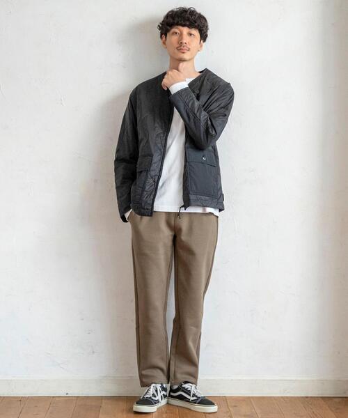 coen（コーエン）の「OUTLAST(R)中綿ミリタリージャケット#（ミリタリージャケット・メンズ・ブラック/オリーブ・LARGE/MEDIUM/SMALL/X-LARGE）」の21枚目の写真