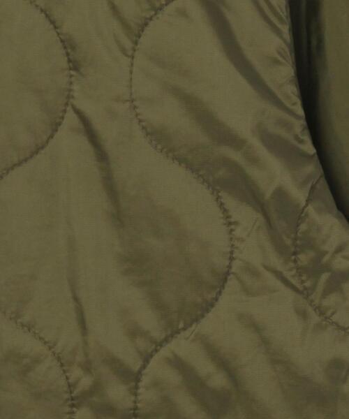 coen（コーエン）の「OUTLAST(R)中綿ミリタリージャケット#（ミリタリージャケット・メンズ・ブラック/オリーブ・LARGE/MEDIUM/SMALL/X-LARGE）」の10枚目の写真