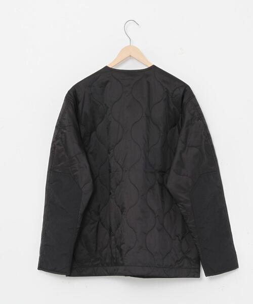 coen（コーエン）の「OUTLAST(R)中綿ミリタリージャケット#（ミリタリージャケット・メンズ・ブラック/オリーブ・LARGE/MEDIUM/SMALL/X-LARGE）」の11枚目の写真