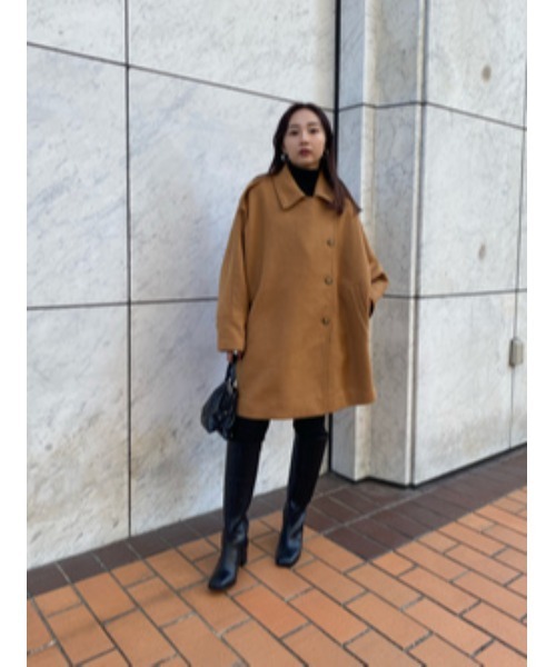 MOUSSY ポンチョコート MOUSSY（マウジー）の「PONCHO コート（ポンチョ）」 - WEAR