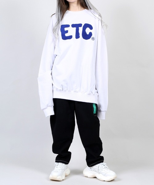 DING（ディング）の「DING/ETCスウェット（スウェット・レディース・ホワイト/ブラック/ブルー/グリーン・FREE）」の17枚目の写真