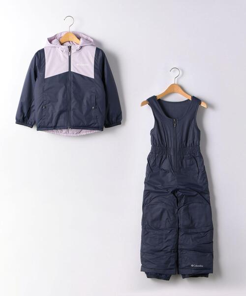 Columbia(コロンビア)の「〔WEB限定〕Columbia(コロンビア)FLAKE SET(その他アウター・キッズ・パープル/コバルトブルー/ブラック・xs 120cm/xxs 110cm)」の2枚目の写真
