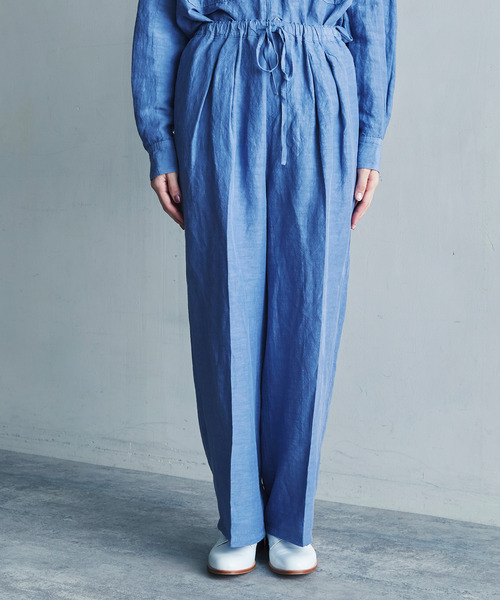 note et silence （ノートエシロンス）の「LINEN/CU 製品染
